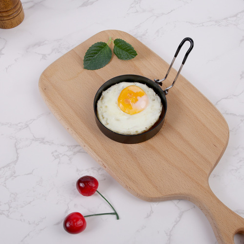 Light Luxury Round Egg Mold, Stainless Steel Egg Cooker Model, Egg-Frying Tool, Innovative Egg Mold, Wholesale Available