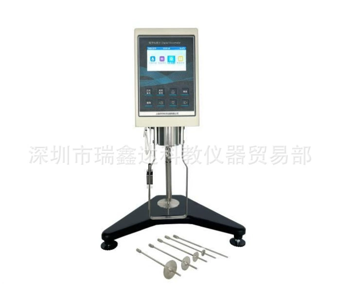 Цифровой измеритель вязкости Shanghai Pingxuan RVTV-2C, измеритель вязкости с цифровым дисплеем, роторный измеритель вязкости высокой вязкости