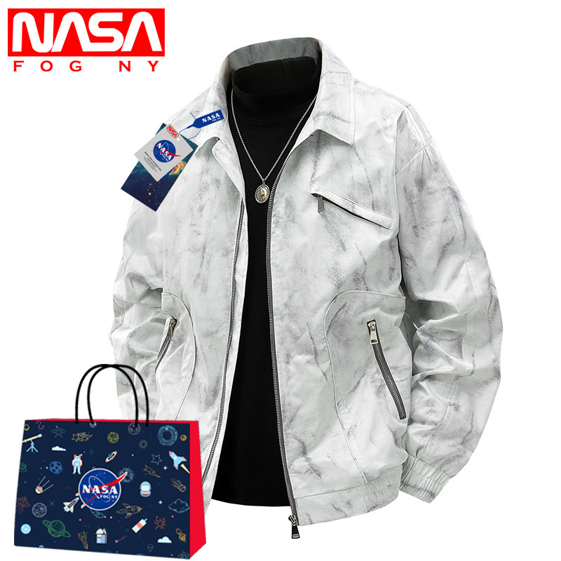 Retro spring baseball jacket for men and women for leisure