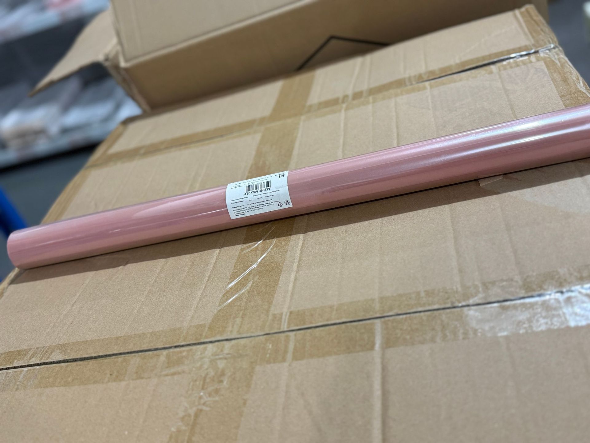 Etiquetado de papel de embalaje de flores, paquete de papel de ramo de flores en stock, no devuelve, no cambia