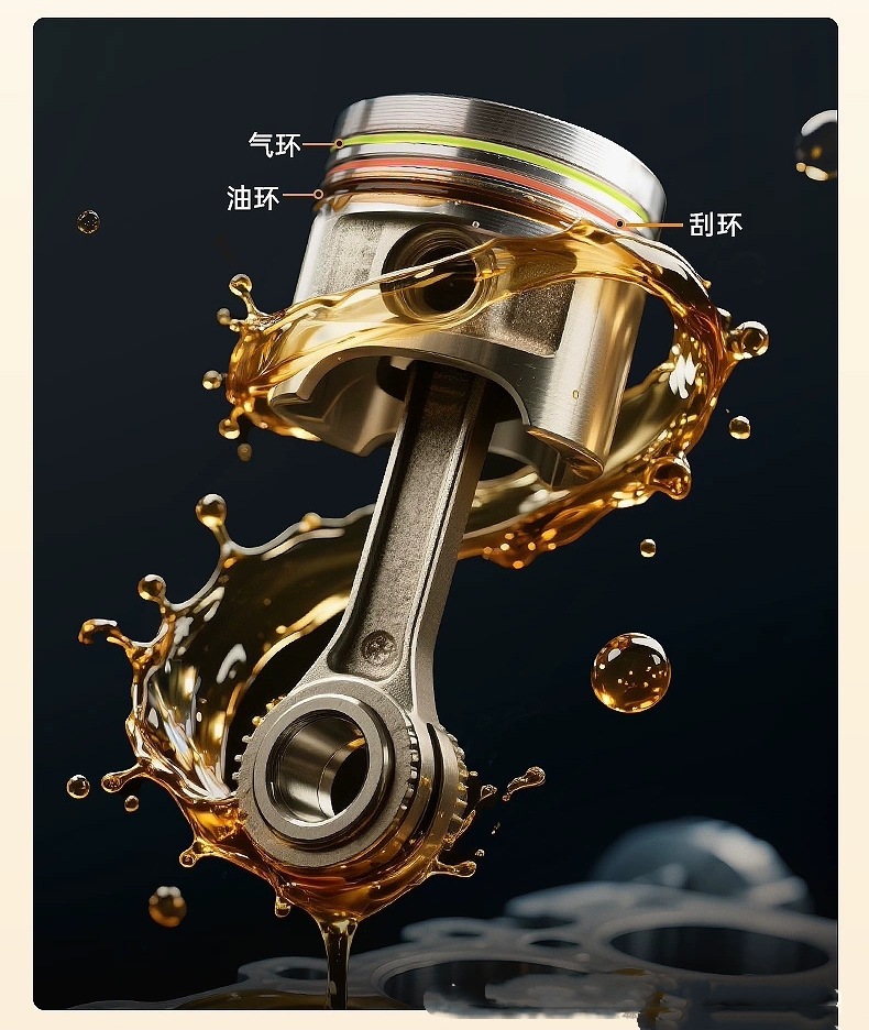 Diesel Vehicle Piston Ring Repair Agent for Treating Burnt Oil, Exhaust Gas Cleaning, Carbon Deposit Ring Repair, and Addressing Worn Cylinder Liners