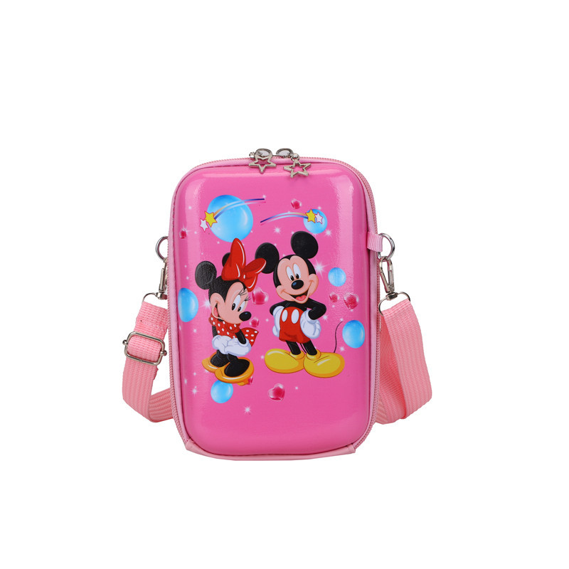 Creativo y simple 2025 nueva tendencia de moda bolso de cáscara de huevo para niños bolso de mensajero de hombro fresco y dulce para mujer de dibujos animados