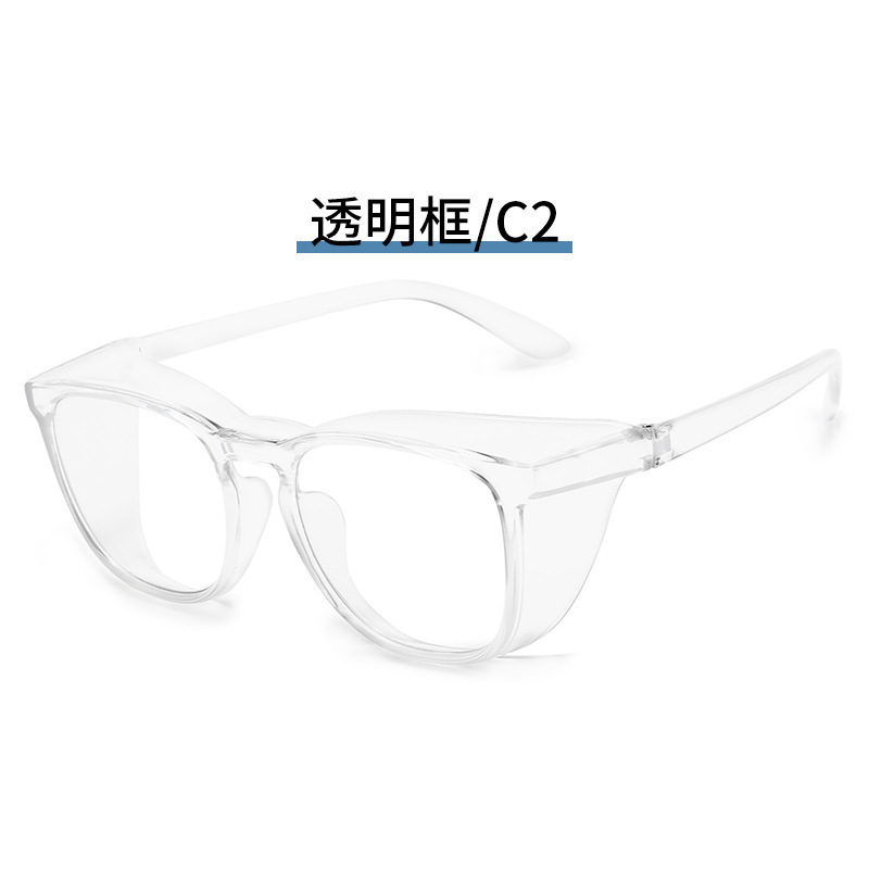 2023新型防曇ブルーレイ花粉tr90メガネ素顔大枠防護鏡近視|undefined