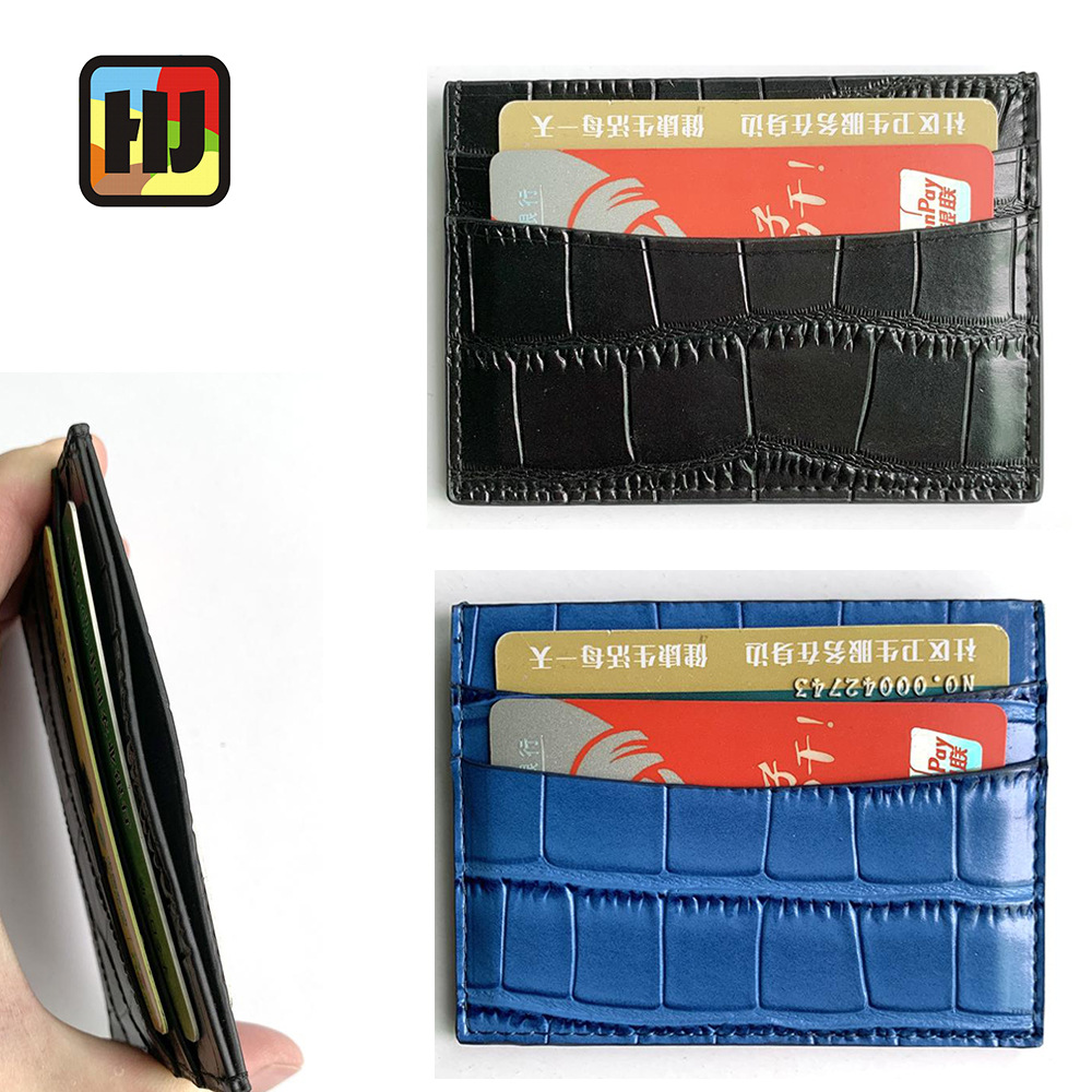 Polyurethane ultra thin wallet