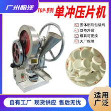 广州翰洋TDP-6粉末成型机 全自动药片生产机器 单冲压片机厂家