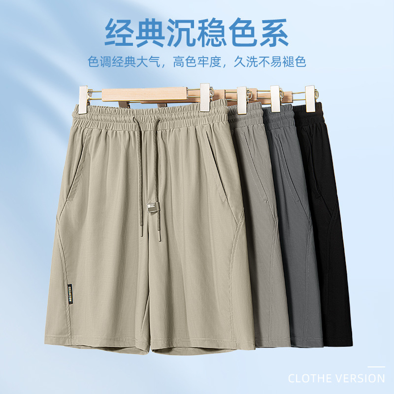 high quality 2025 Summer Quick-drying Nylon Men's Shorts Casual Shorts Cool-feeling Pants Soft and Breathable Pants