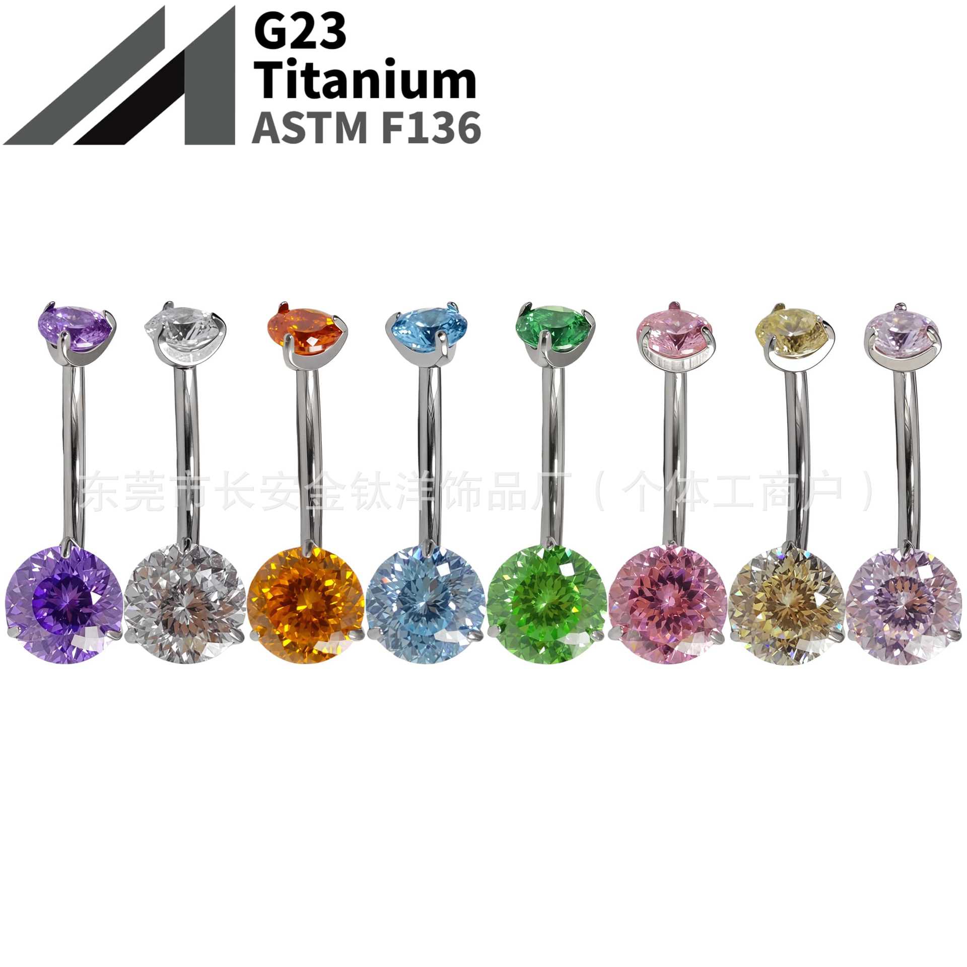 16G labret stud size and finish detail