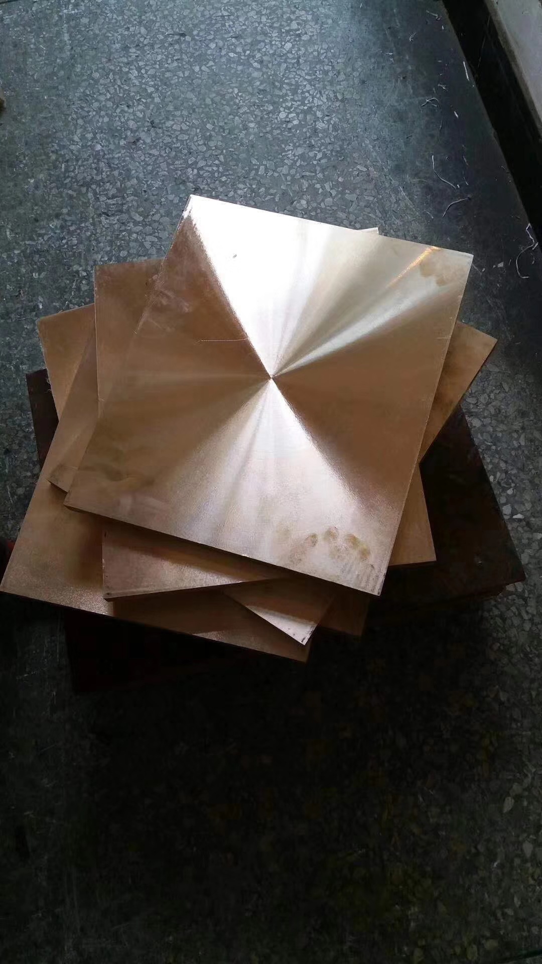 C1100冲压五金用纯紫铜板 雕刻装饰铜板激光切割 打孔