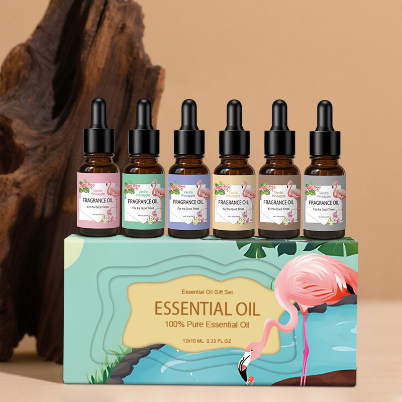 Oem Oem Customized 10ml 6-Piece Gift Box Set Vanilla Pineapple Aromatherapy Oil Refill Liquid Indoor Long-Lasting Fragrance Diffuser Oem Oem Customized 10ml 6-Piece Gift Box Set Vanilla Pineapple Aromatherapy Oil Refill Liquid Indoor Long-Lasting Fragrance Diffuser