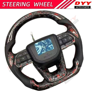 Suitable for Nx/Rx/Lx570/Gx460 Upgrade Lc Modification Gr Carbon Fiber Steering Wheel Forged Steering Wheel Old to New