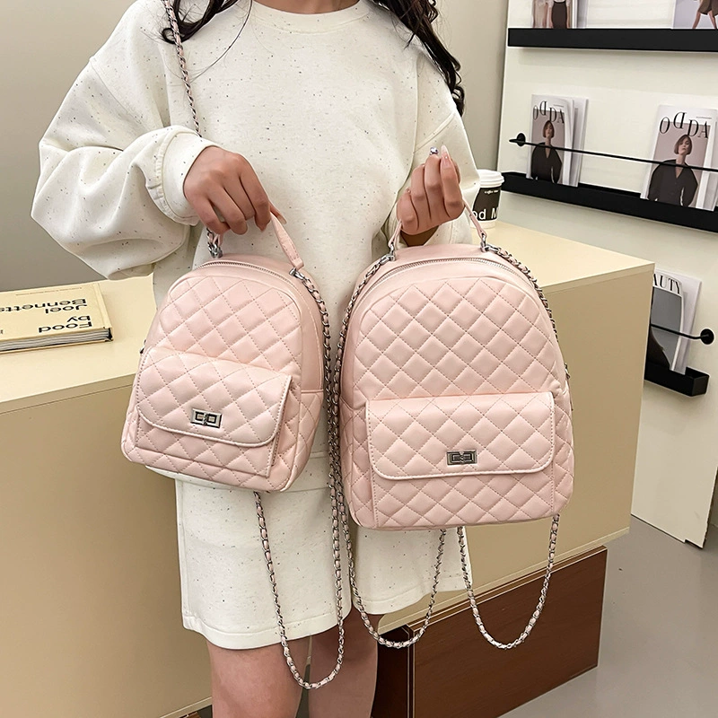Рюкзак, летняя сумка через плечо, модная сумка на одно плечо, в стиле Chanel, корейский стиль, премиум