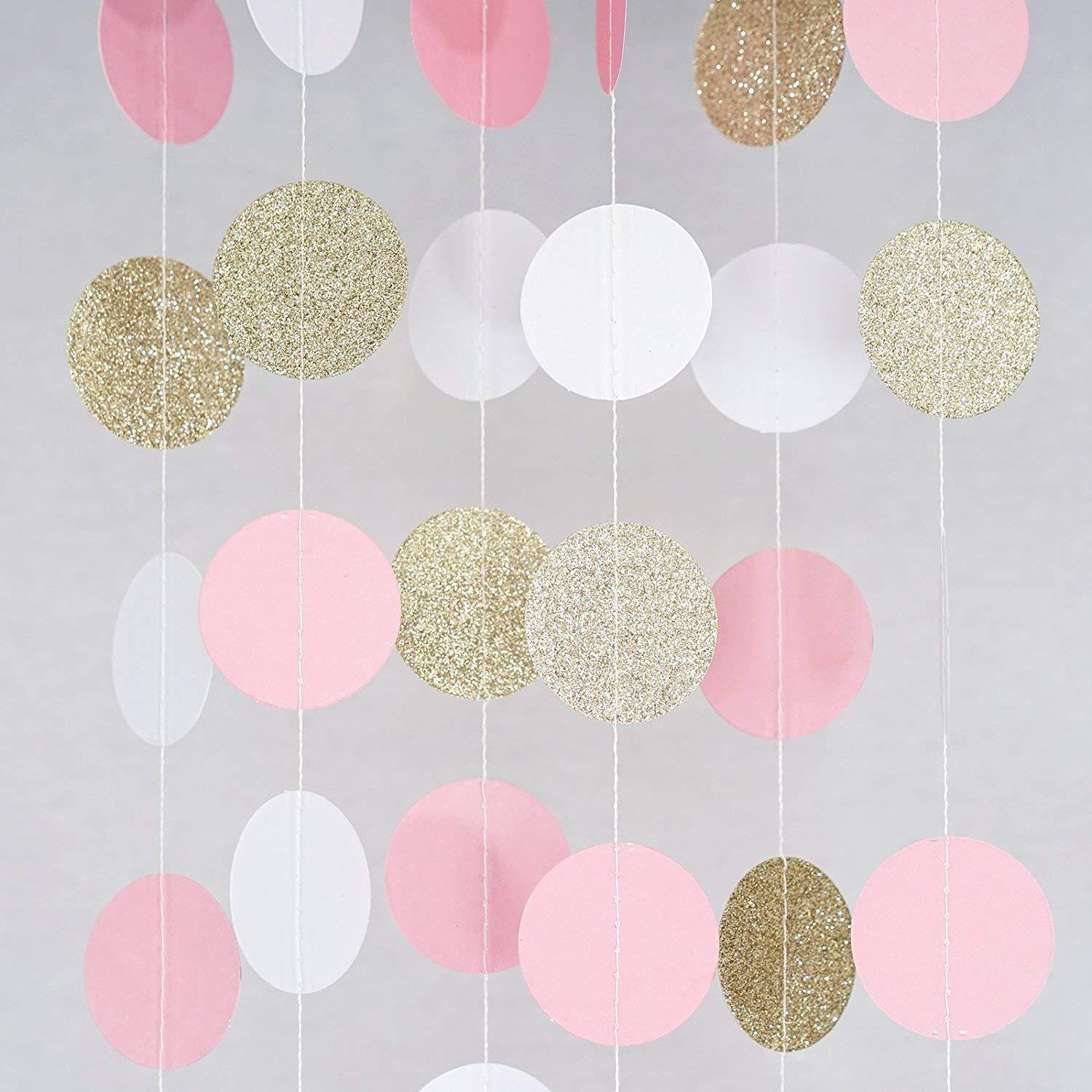 Disc de polvo blanco dorado