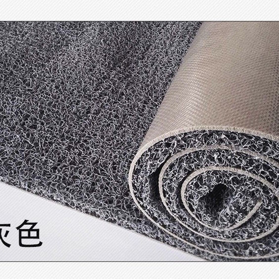 Alfombra de bucle de alambre PVC plástico Hotel Bienvenido alfombra de puerta antideslizante puerta de entrada ascensor antideslizante alfombra de piso de bucle de alambre