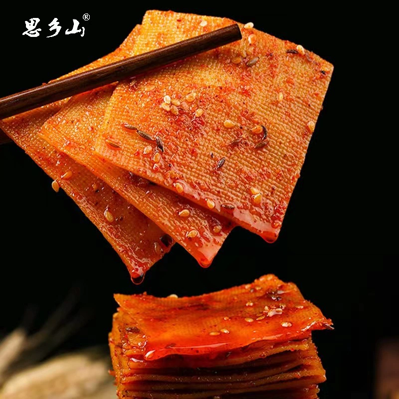 Дома тоскующий горы высушенный тофу тысячная острая и вкусная хунинская специальность повседневные закуски тофу-сковорода снек бесплатная доставка