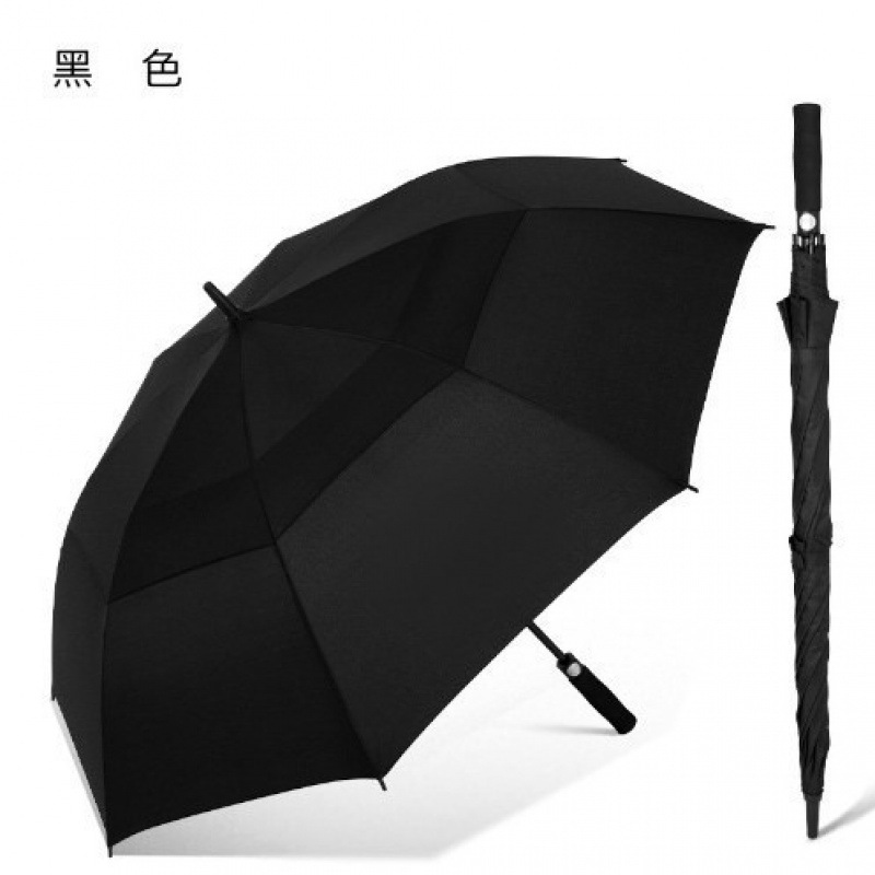超大抗风暴全自动直柄高尔夫伞雨伞晴雨两用伞长柄广告伞批发|undefined