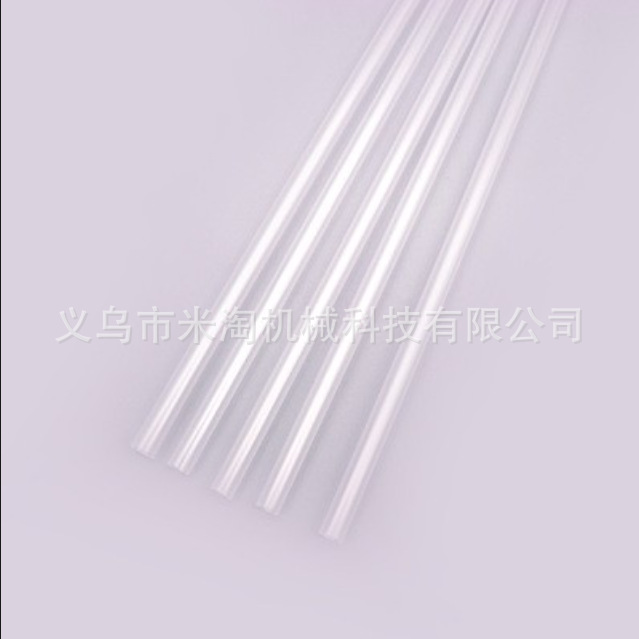 Transfronteriza 500 piezas 3mm negro paja de plástico desechable café corto agitación cóctel Decoración