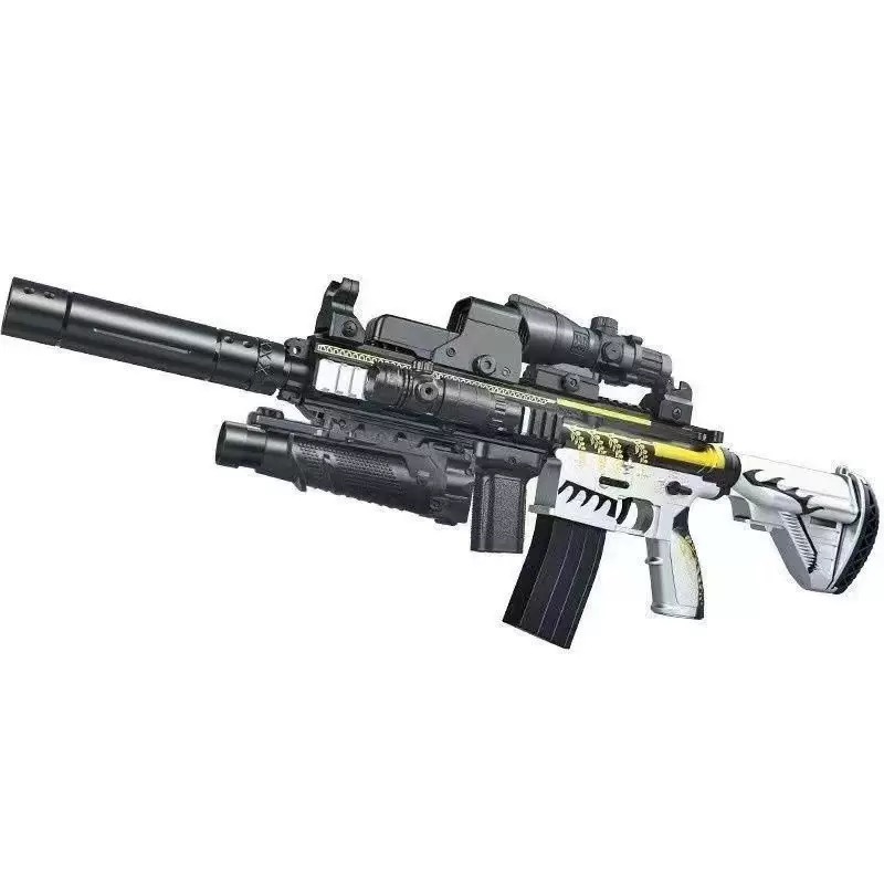 M416水晶突撃玩具は電動連発少年の手を奪う|undefined