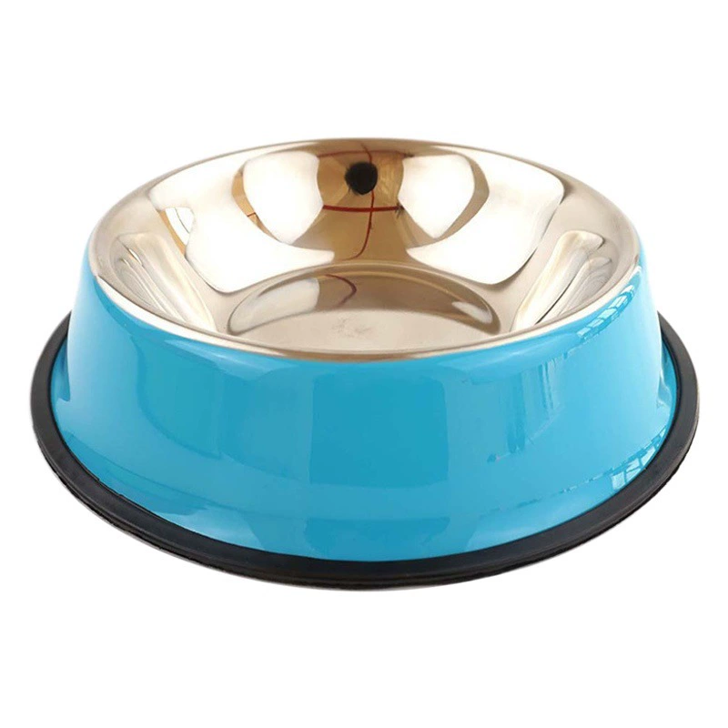 Amazon Товары для домашних животных Нержавеющая сталь Миска для собак Чаша для кошек Бассейн для собак Нержавеющая сталь Миска для домашних животных Бассейн для корма для кошек Бассейн для собак