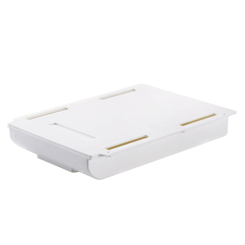 Hidden adhesive drawer storage box under desk desk student pen stationery box plastic sundry storage box