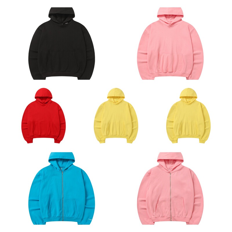 Cross-Border Trendy Brand Bieber's Same Style Skylrk Heavy Hooded Couple Hoodie Sweatshirt Spring & Fall Loose Version Basic Long Sleeves