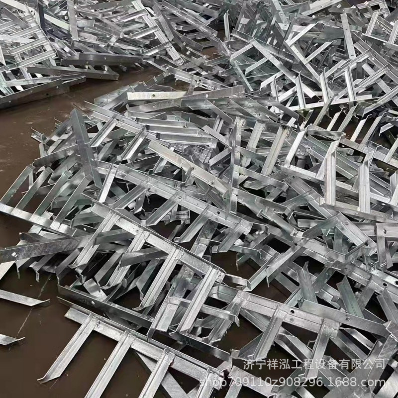 五金配件加工 碳钢压铸件预埋板 钢板方垫骑马扣