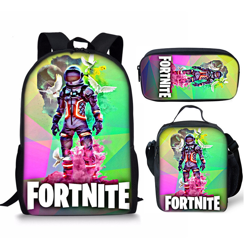 Aliexpress Mochila de 17 pulgadas, paquete de bolsas escolares, bolsas escolares de noche, bolsas de bolsillo, bolsas de comida, envío rápido.