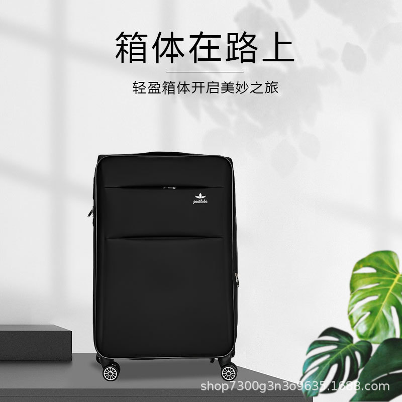 Caja de tracción de gran capacidad herramientas de tela de Oxford maleta de ruedas universales para mujeres maleta resistente al desgaste contraseña maleta