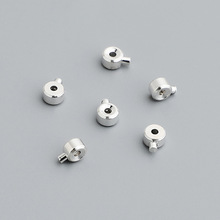 S925���y������β�۶�λ���ֹ�DIY��λ�龀�^�̶����Ʒ�������