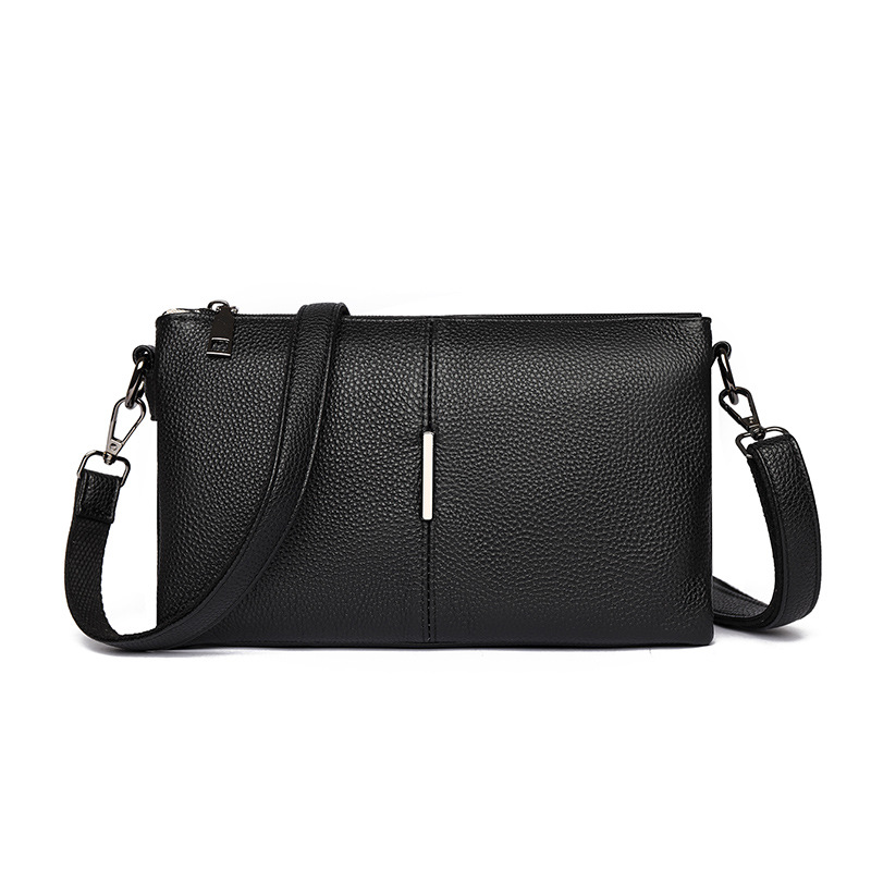 2026 Cross-Border New Genuine Leather Underarm Bag Women's Single Shoulder Crossbody Bag Top Grain Cowhide Commuter Small Square Bag Wholesale - Thumbnail 5
