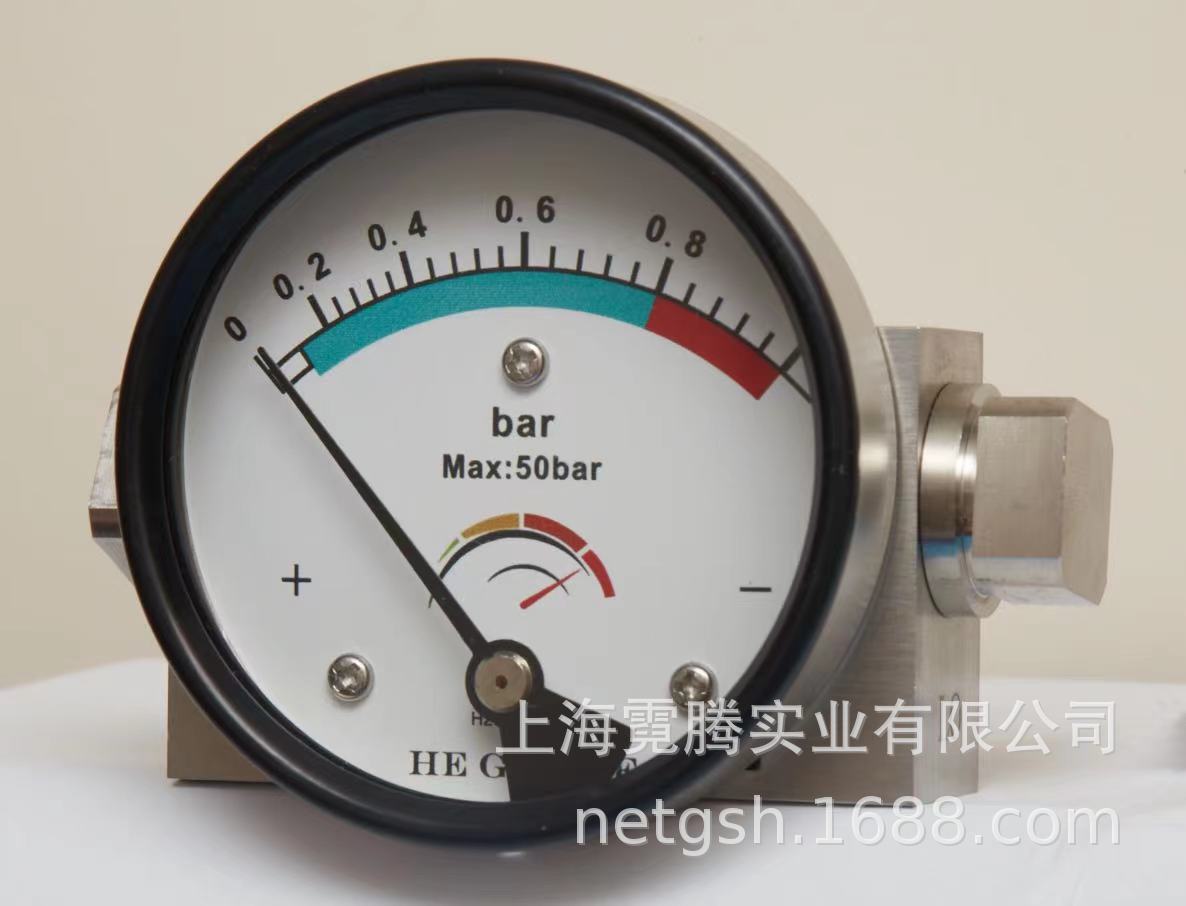 高压气体过滤器压差计 Mid-West压差表 中西部压差表