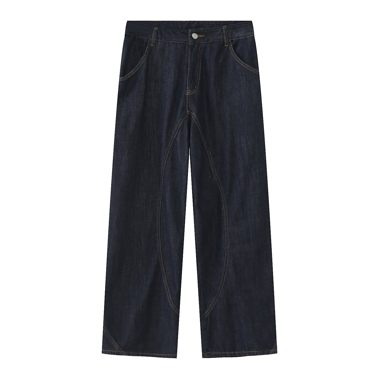 Mtlclothes ropa de Hombre | 2022 otoño nuevo estilo coreano suelta recta personalizada lavado casual Jeans para hombres