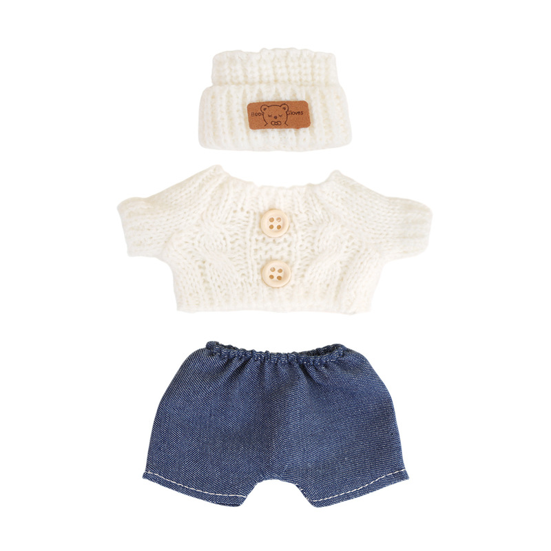 Labubu子供服冬セーターセット二世代LABUBU座ってパーティーシリーズの子供服が国境を越えて売れている|undefined