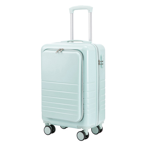 Yongsheng front opening suitcase women's 20-inch boarding case cross-border special password trolley case 24-inch travel luggage