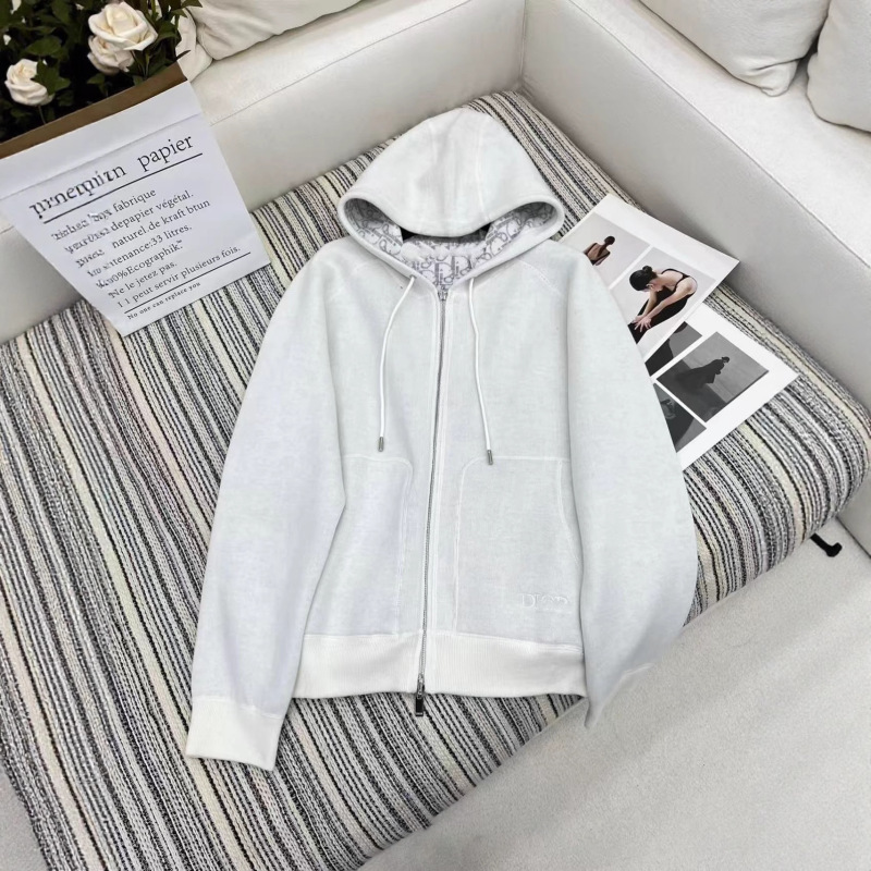 Factory Direct Delivery Cd Brand Authentic Version Winter New Hooded Sweatshirt for Women, Monogrammed Reversible Knitwear for Men and Women Factory Direct Delivery Cd Brand Authentic Version Winter New Hooded Sweatshirt for Women, Monogrammed Reversible Knitwear for Men and Women