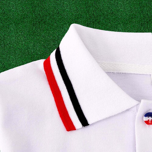 Children's polo shirt 31888 school uniform standard boys and girls, middle and old children, short-sleeved T-shirt, pure cotton white collared top