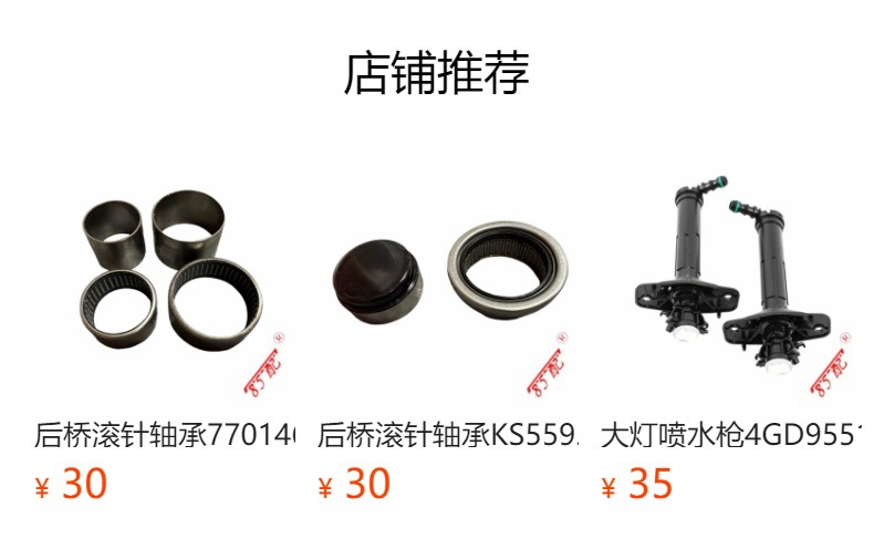 Rear Bridge Needle Roller Bearing Repair Kit 5131A6 513272 517407 517914 Suitable for Peugeot 206 207