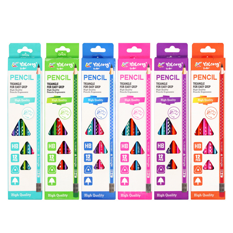 Lápiz de Color HB para Niños 12 Colores HB de Plástico para Niños image 3