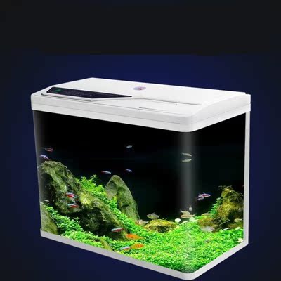 Super White Glass fish tank Aquarium small-scale household desktop a living room Goldfish bowl Landscaping Tropical Amazon