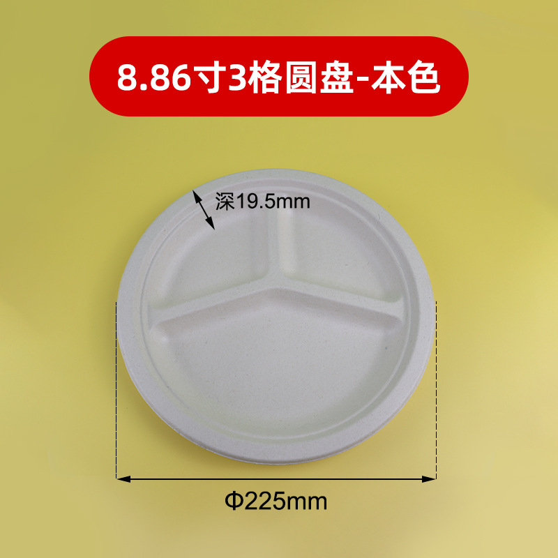 Placa de papel desechable kindergarten catering pintura degradable hogar comercial barbacoa vajilla fábrica al por mayor