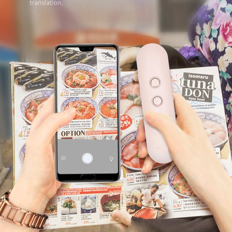 Fuente de traducción barra de traducción máquina de traducción de precisión transfronteriza traductor de conversación remota 97 idiomas inteligentes de fotografía barra de traducción