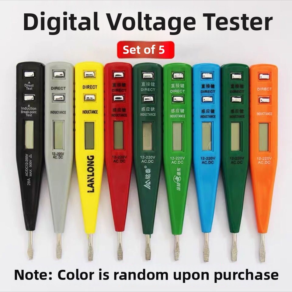 感应测试笔非接触式家用线路检测电工数显高精度测试笔