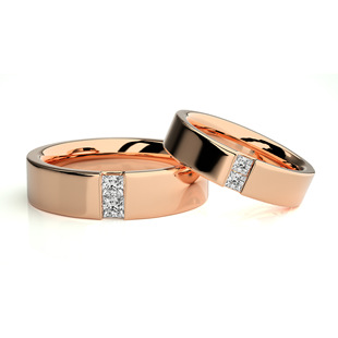 Amazon Cross-border Personality Simple s925 Silver Cultivation Diamond Ring Men's and Women's Couple's Ring High-end Jewelry
