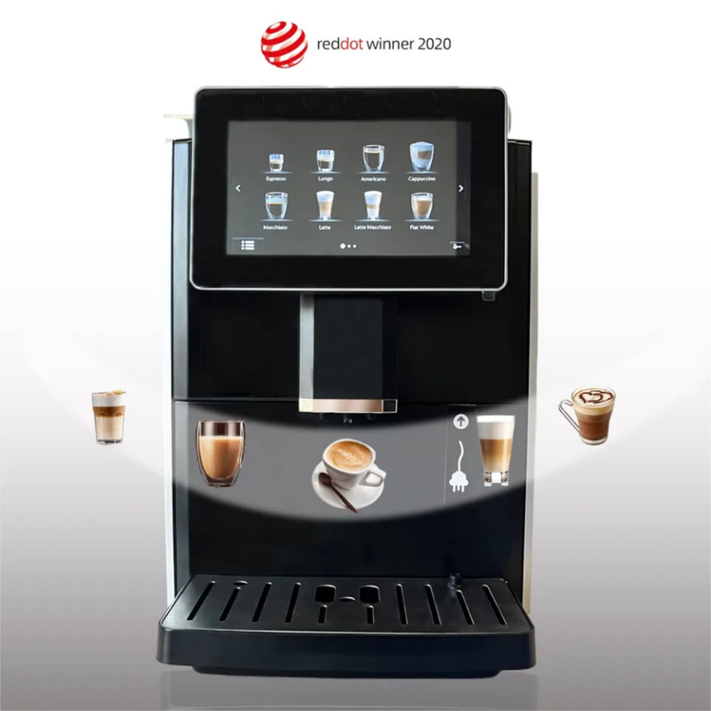 Automatic touch screen concentrated Italian LED display coffee machine grinding integrated Automatic touch screen concentrated Italian LED display coffee machine grinding integrated