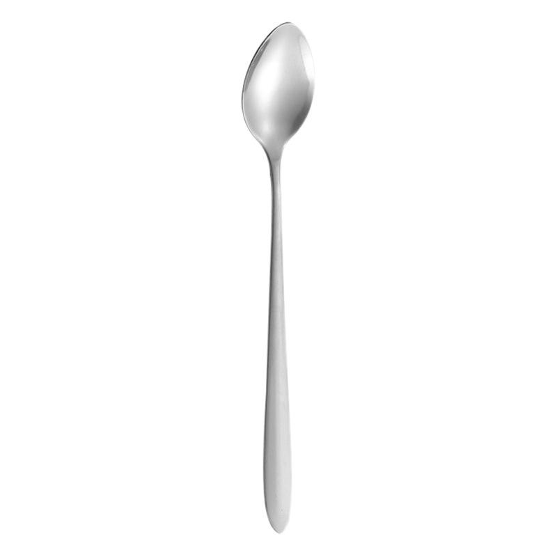 Stainless Steel Tableware Spoon Meal Knife Steak Knife and Fork Set Dessert Seasoning Coffee Spoon Western Food Bare Body Pointed Tail Fork Spoon