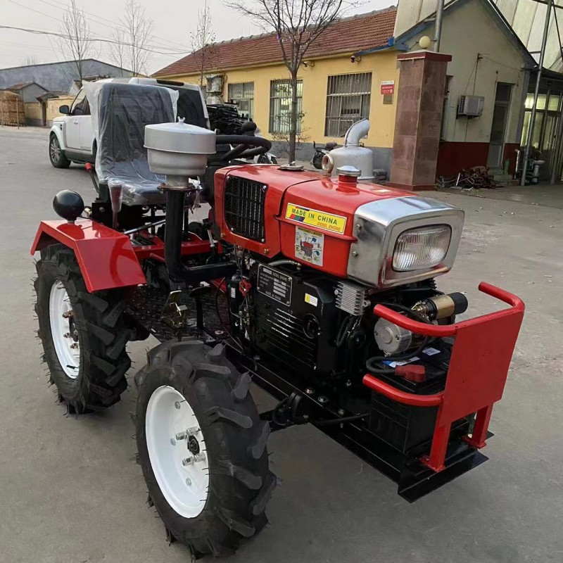 车身短小拐弯方便矮架农用四轮拖拉机 在大棚里干活可是得心应手