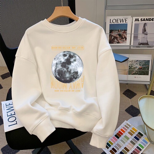 Men's Long-Sleeve T-Shirt Sweatshirt for Spring and Autumn, Youth Autumn Top, Instagram Trendy, Versatile Base Shirt for Students