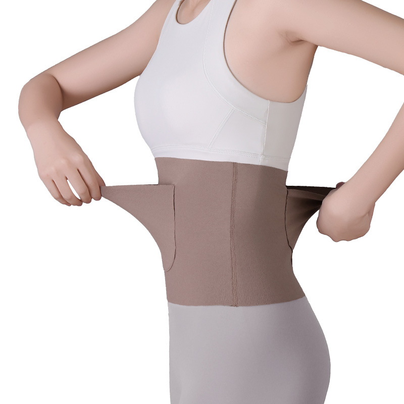 Faja Lumbar Térmica de Terciopelo con Compresa Caliente para Deporte y Fitness image 5