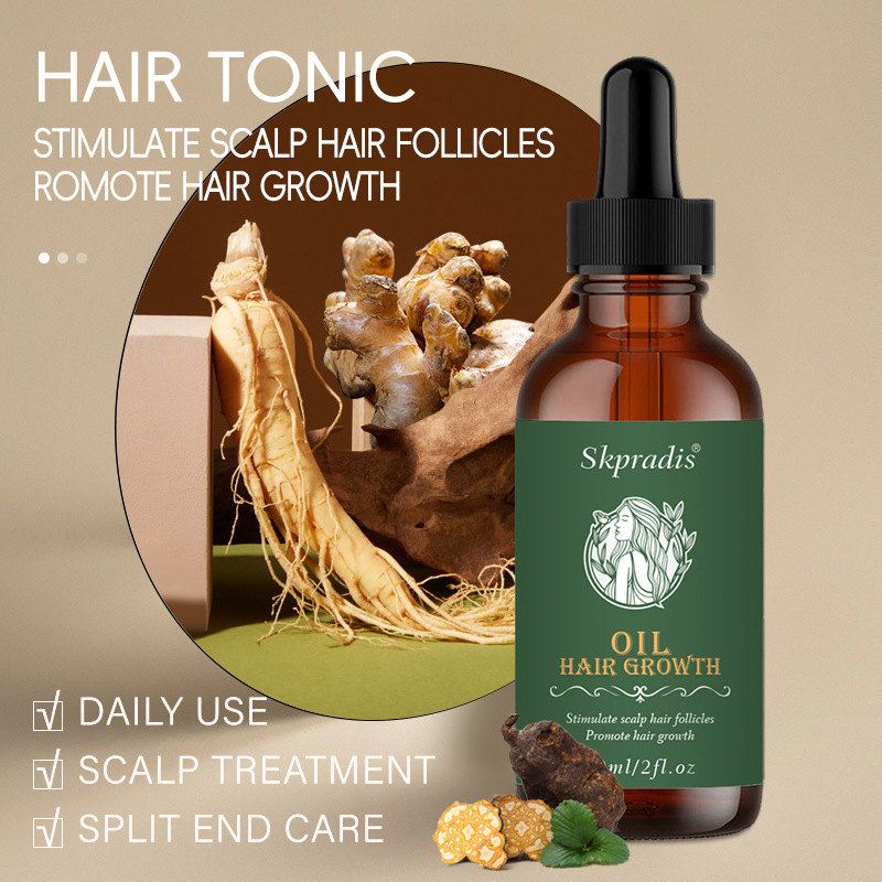 Foreign Trade All English Top Essence Essence Hair Growth Oil hair breeding nourishing nutrients