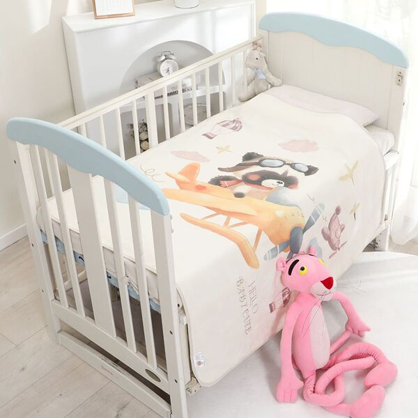 Children's gauze cotton summer bath towel for home use
