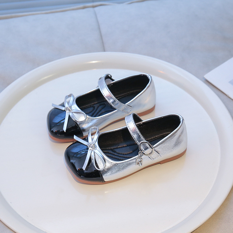 Niña Marizhen zapatos de cuero para mujeres 2025 nuevo primavera y otoño niños pequeños zapatos de viento de fragancia zapatos de moda princesa image 5